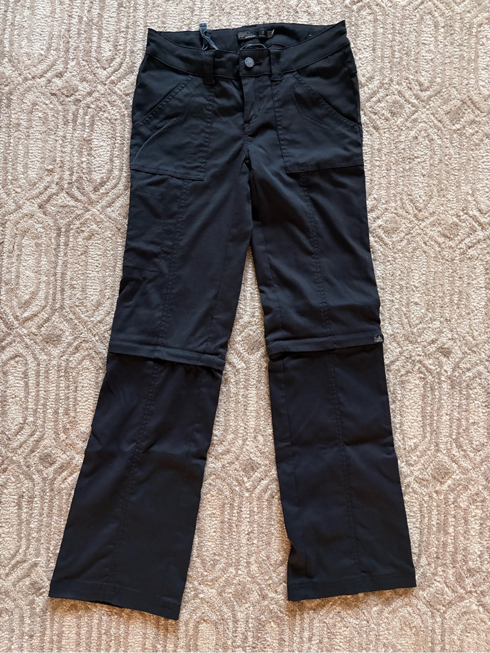 Prana zip off outdoor pants WM sz 0